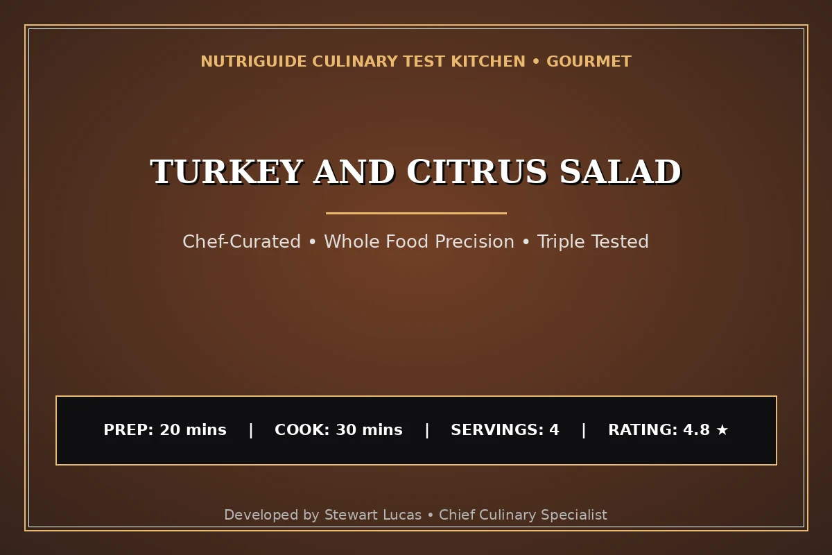 Turkey And Citrus Salad