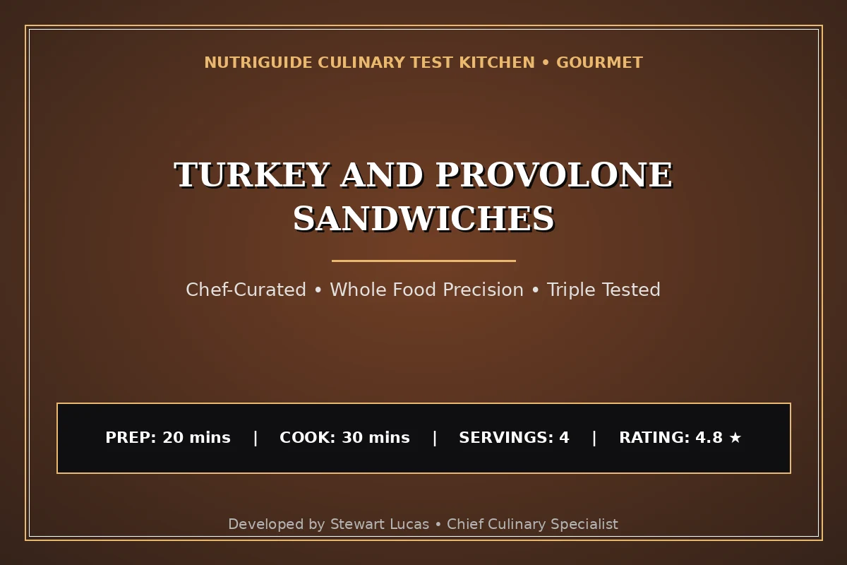 Turkey And Provolone Sandwiches