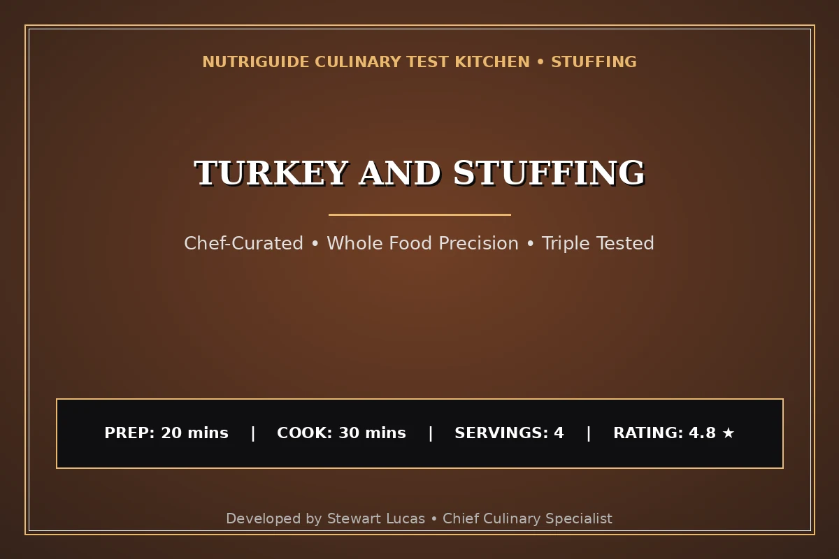 Turkey And Stuffing