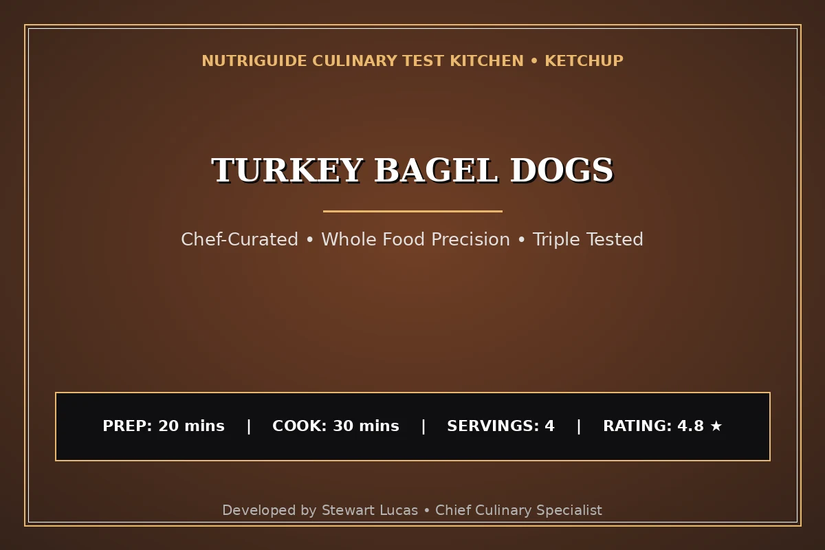 Turkey Bagel Dogs