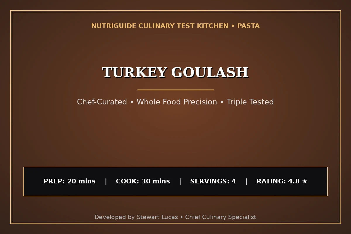 Turkey Goulash