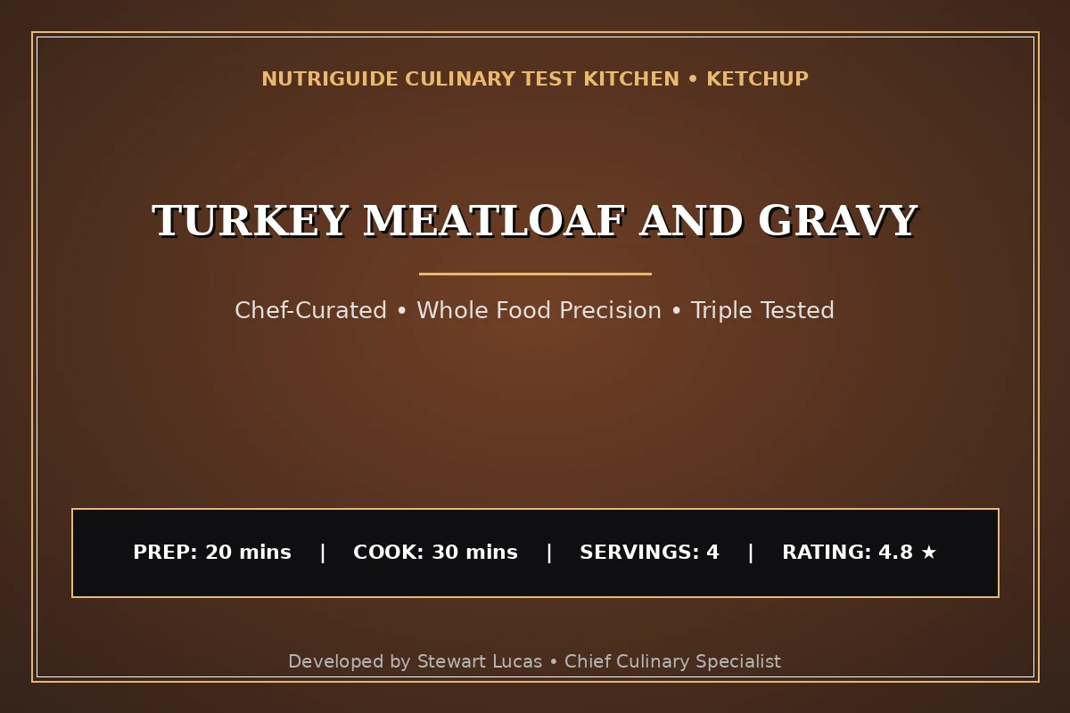 Turkey Meatloaf And Gravy