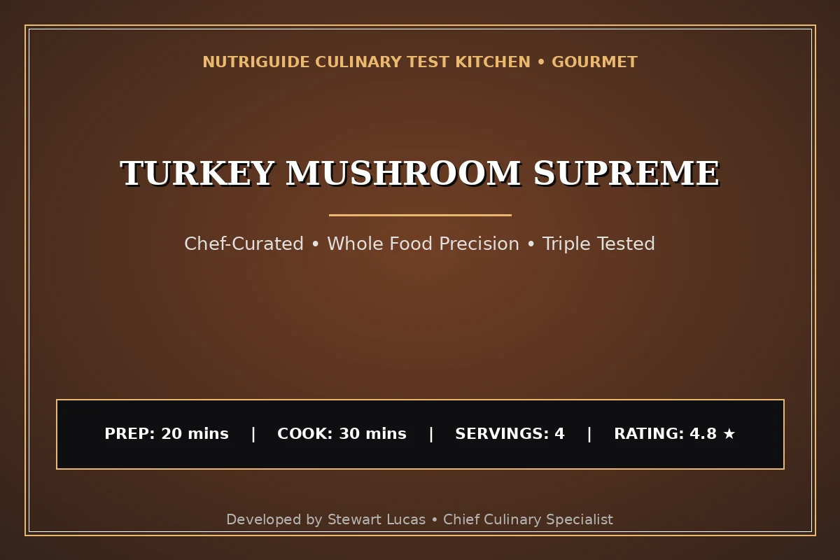 Turkey Mushroom Supreme