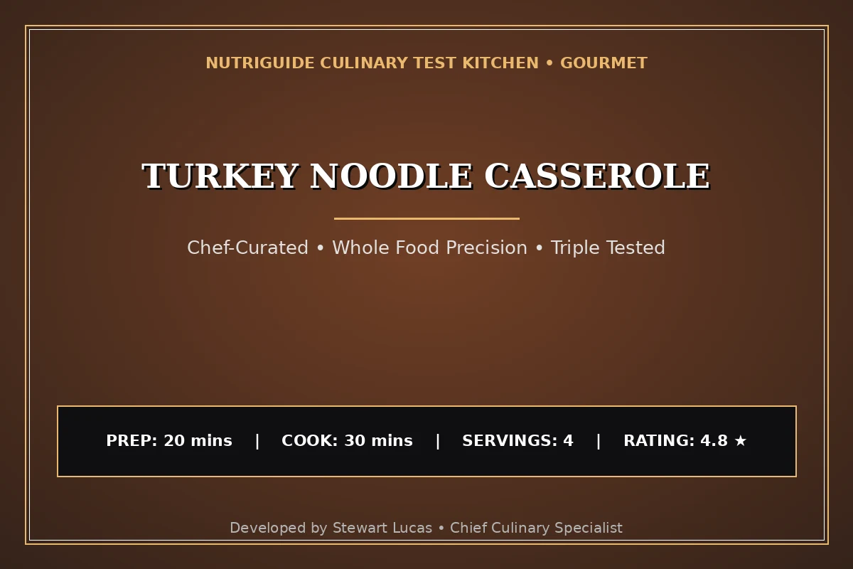 Turkey Noodle Casserole