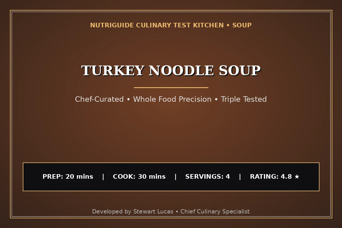 Turkey Noodle Soup