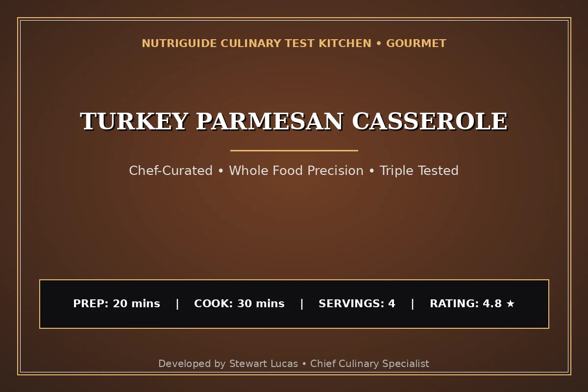 Turkey Parmesan Casserole