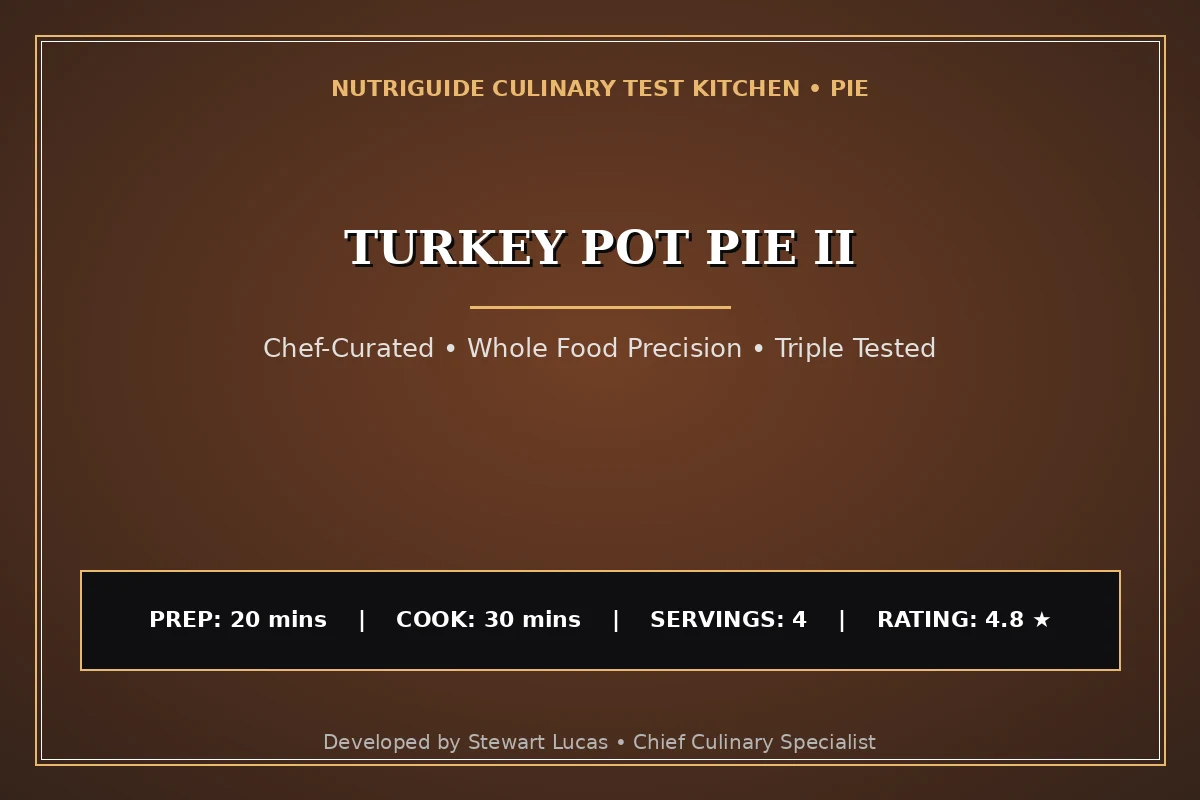 Turkey Pot Pie Ii