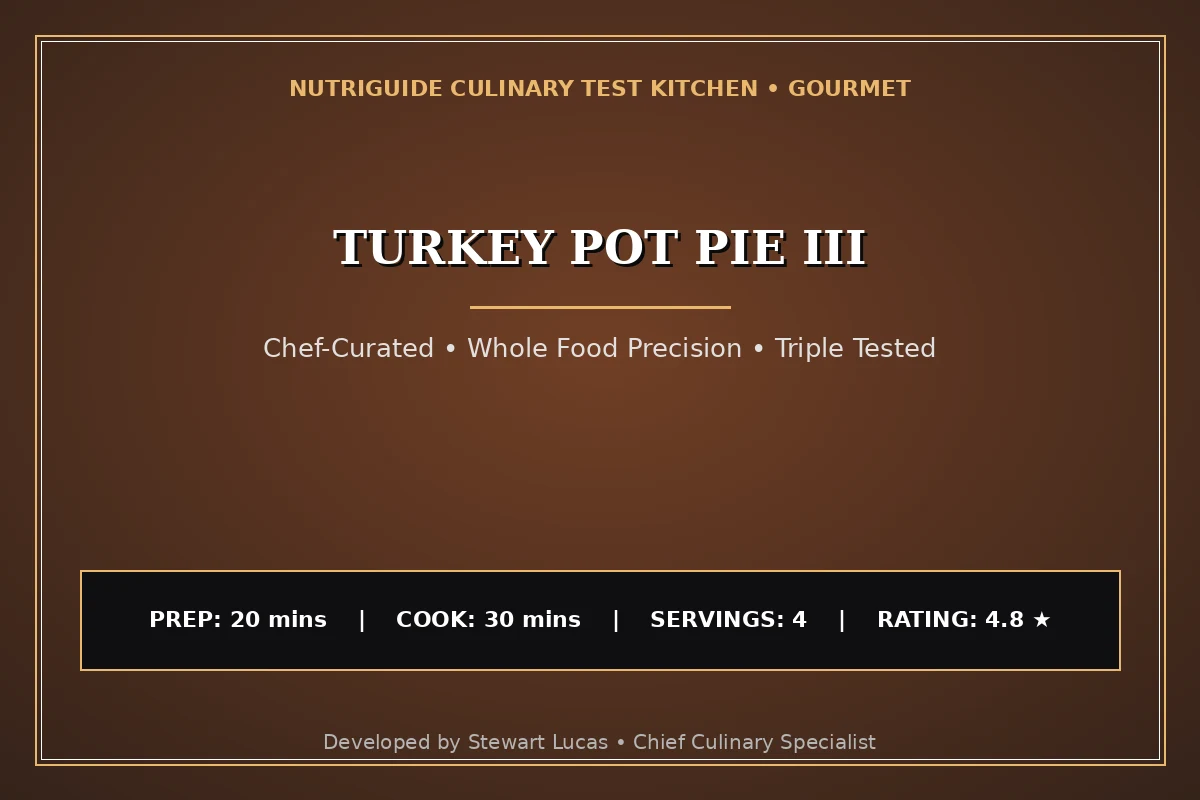 Turkey Pot Pie Iii