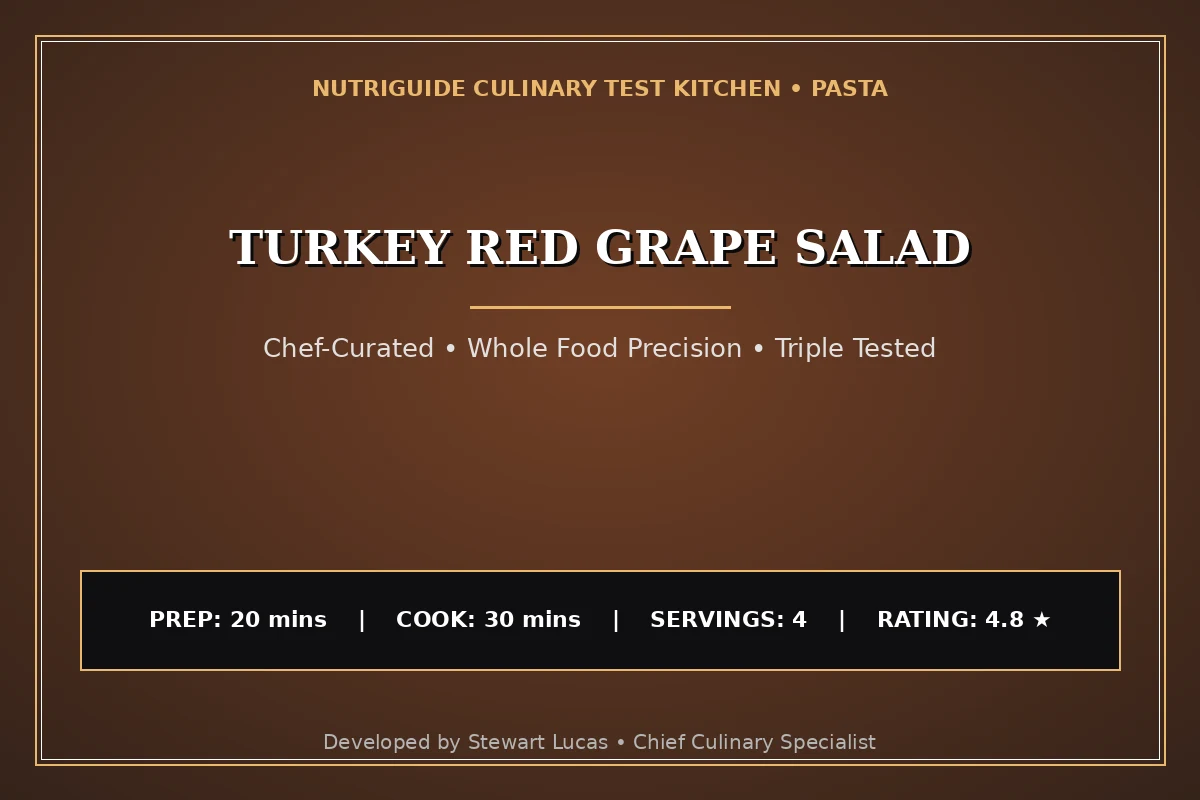 Turkey Red Grape Salad