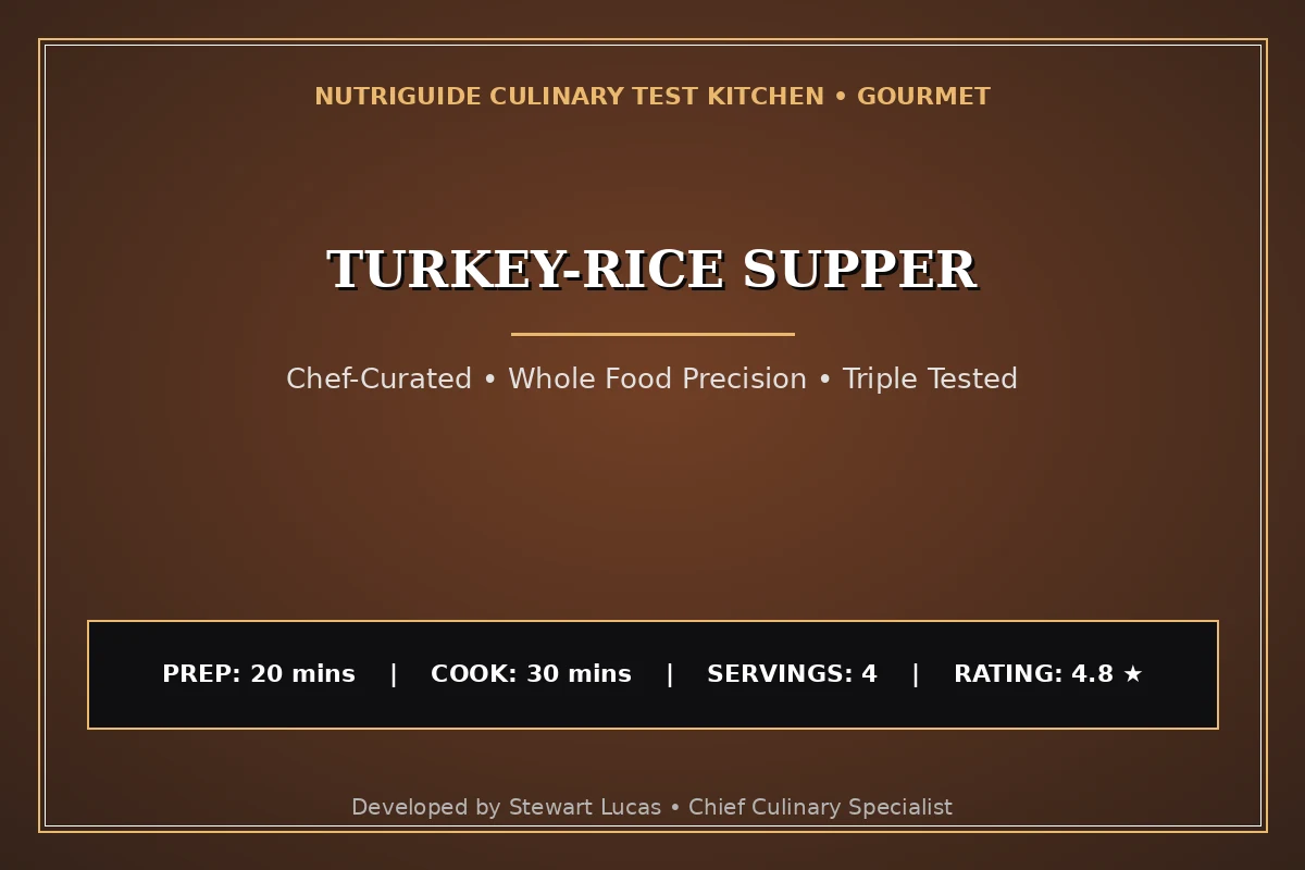 Turkey-Rice Supper