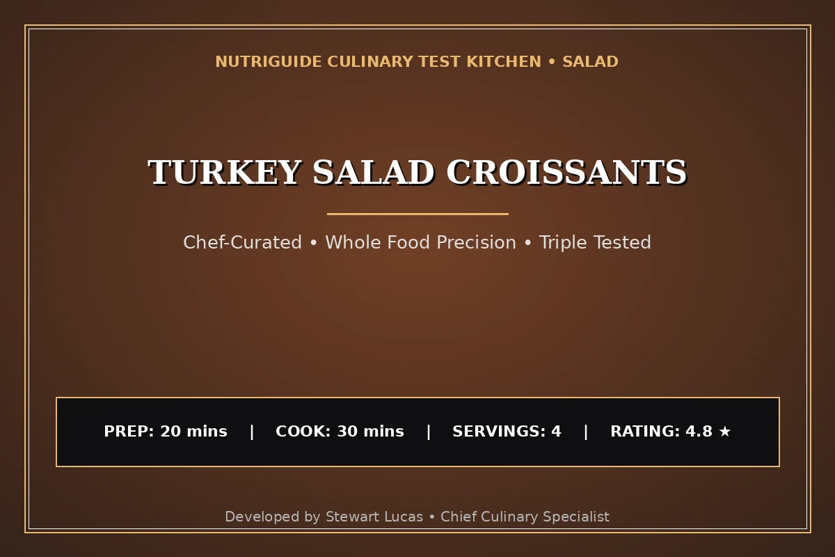Turkey Salad Croissants