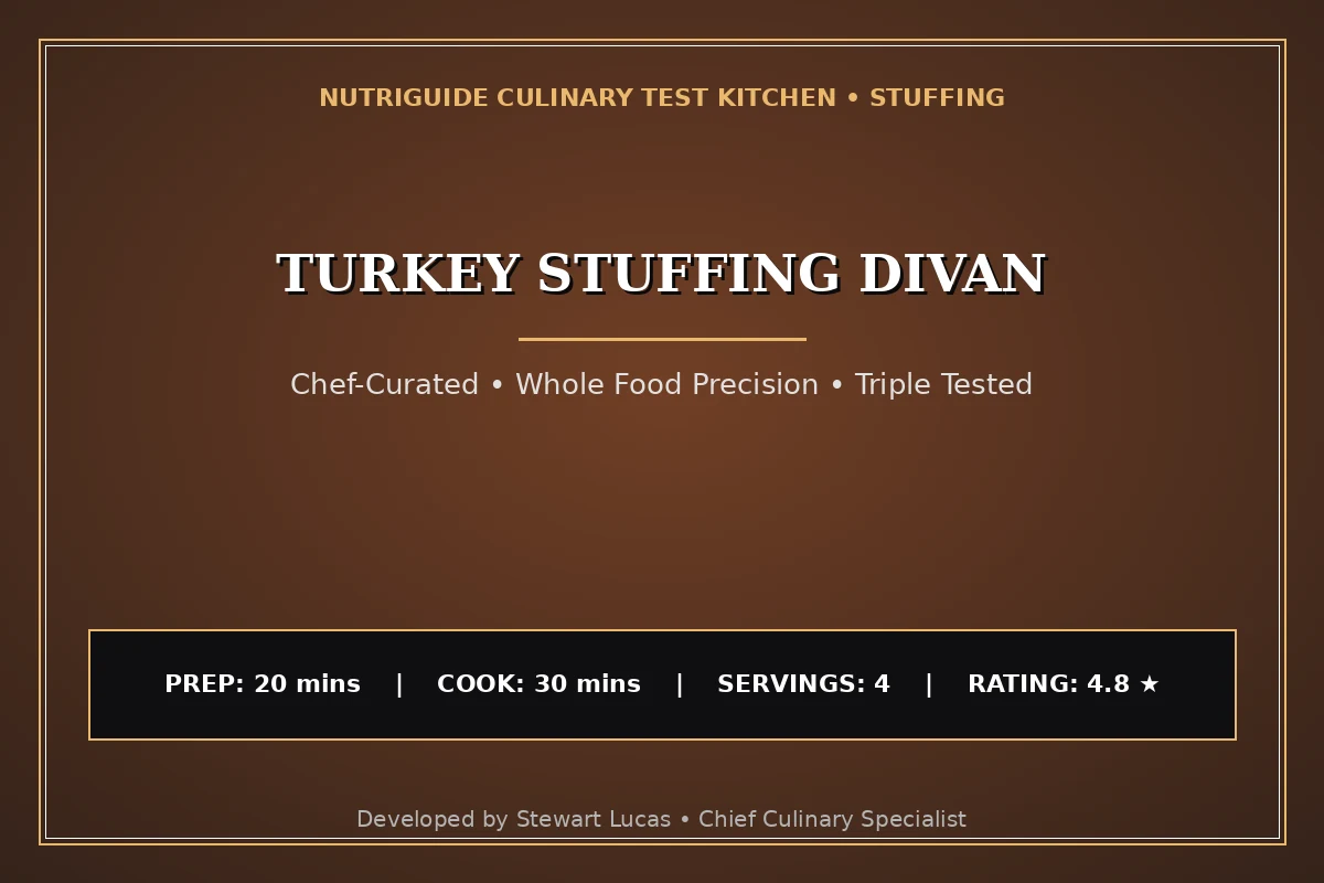 Turkey Stuffing Divan