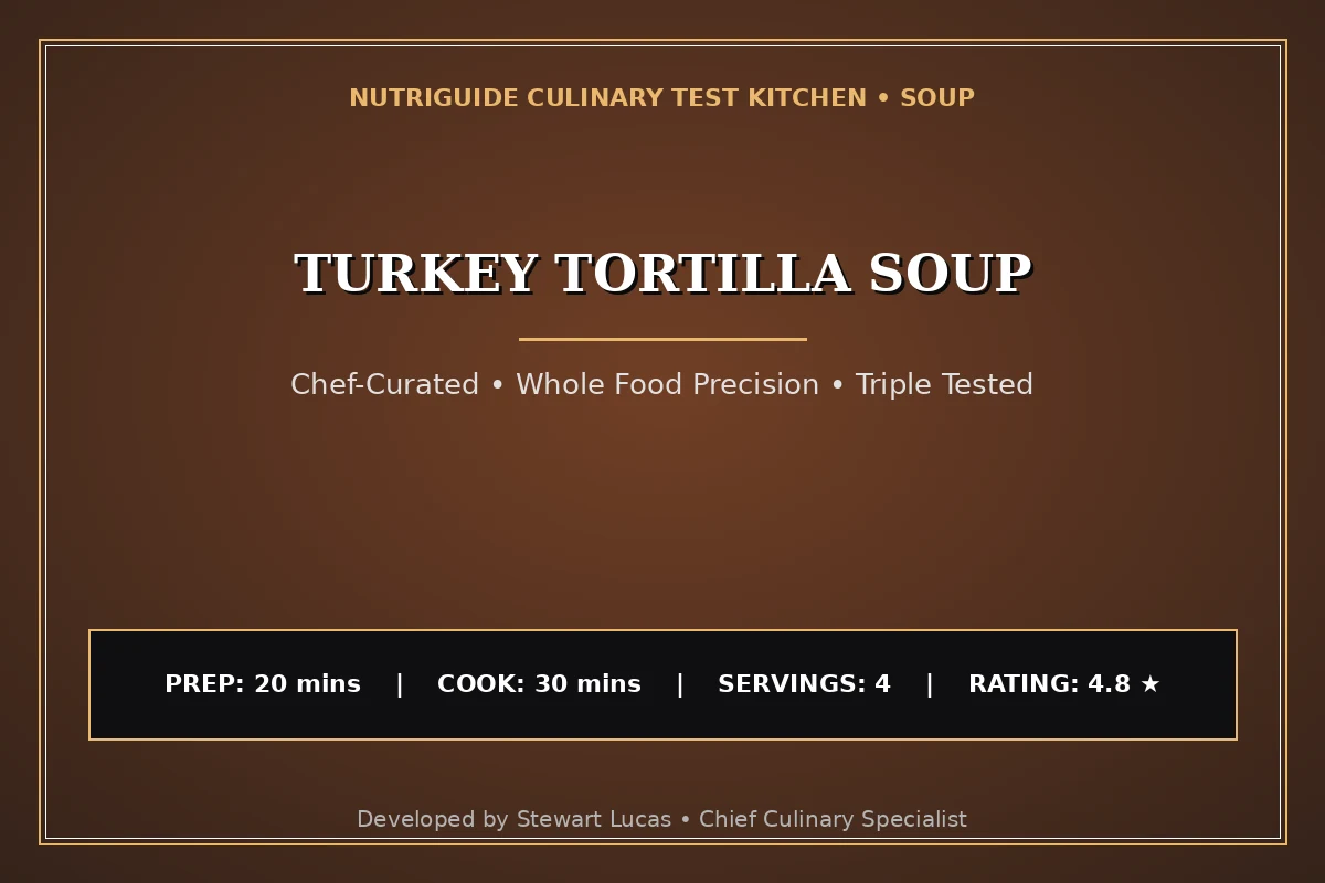 Turkey Tortilla Soup
