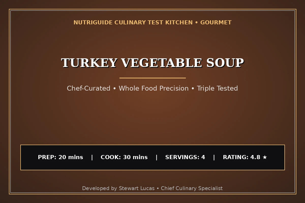 Turkey Vegetable Soup