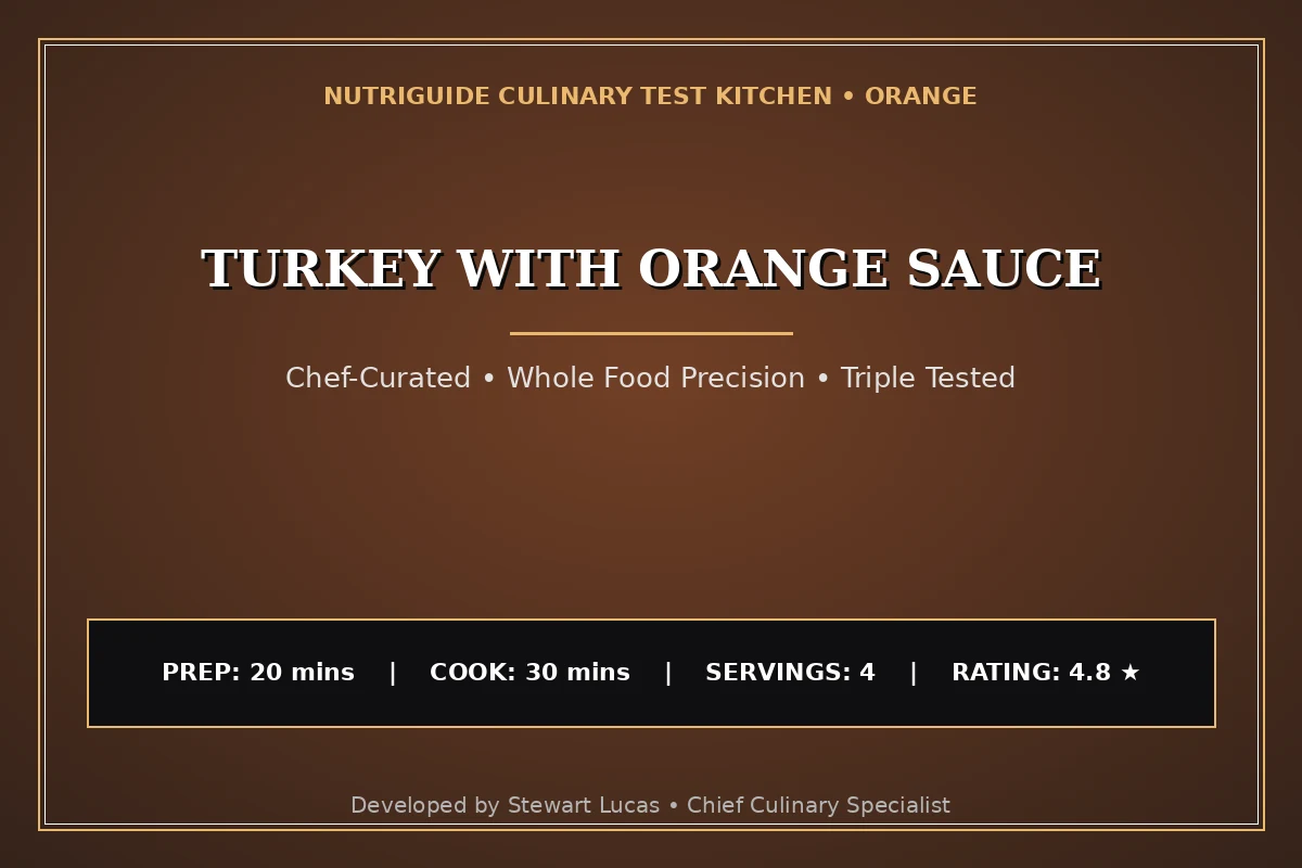 Turkey With Orange Sauce