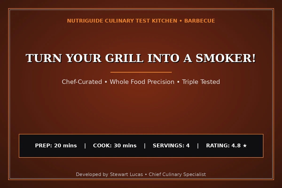 Turn Your Grill Into A Smoker!