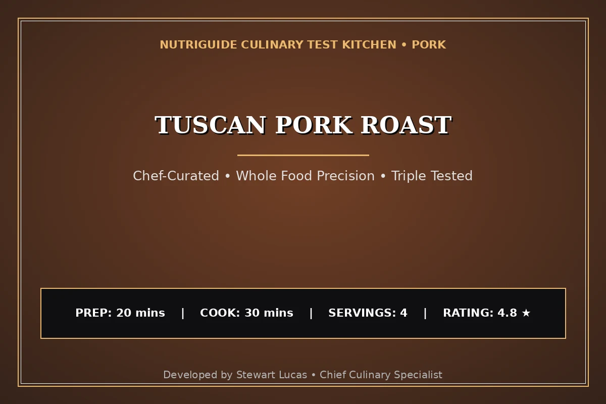 Tuscan Pork Roast