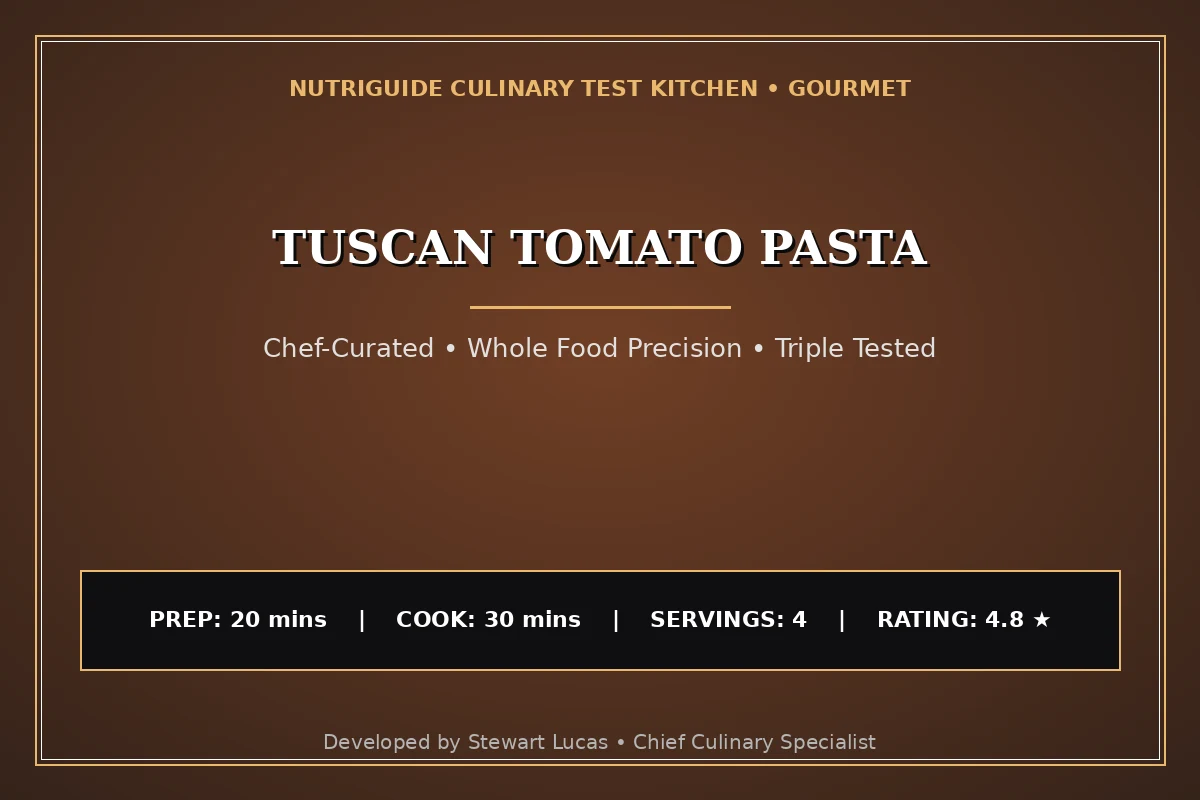 Tuscan Tomato Pasta