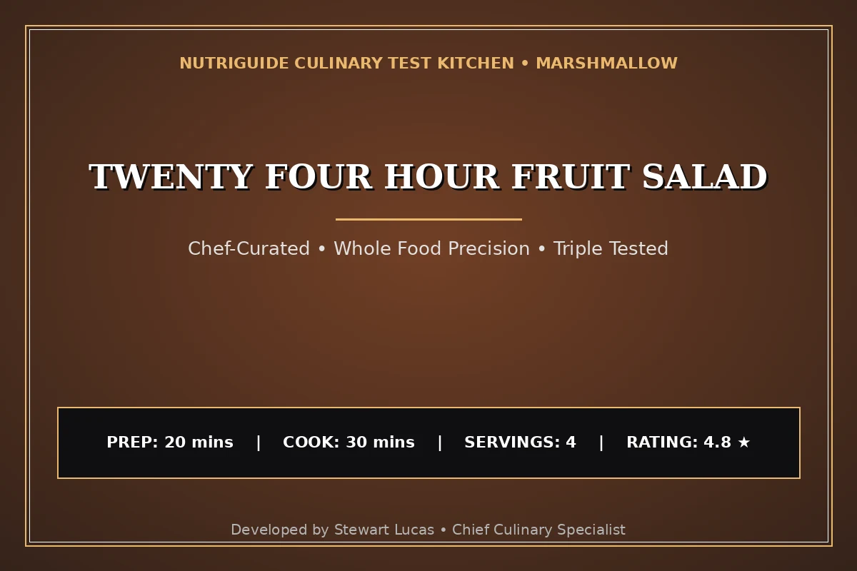Twenty Four Hour Fruit Salad