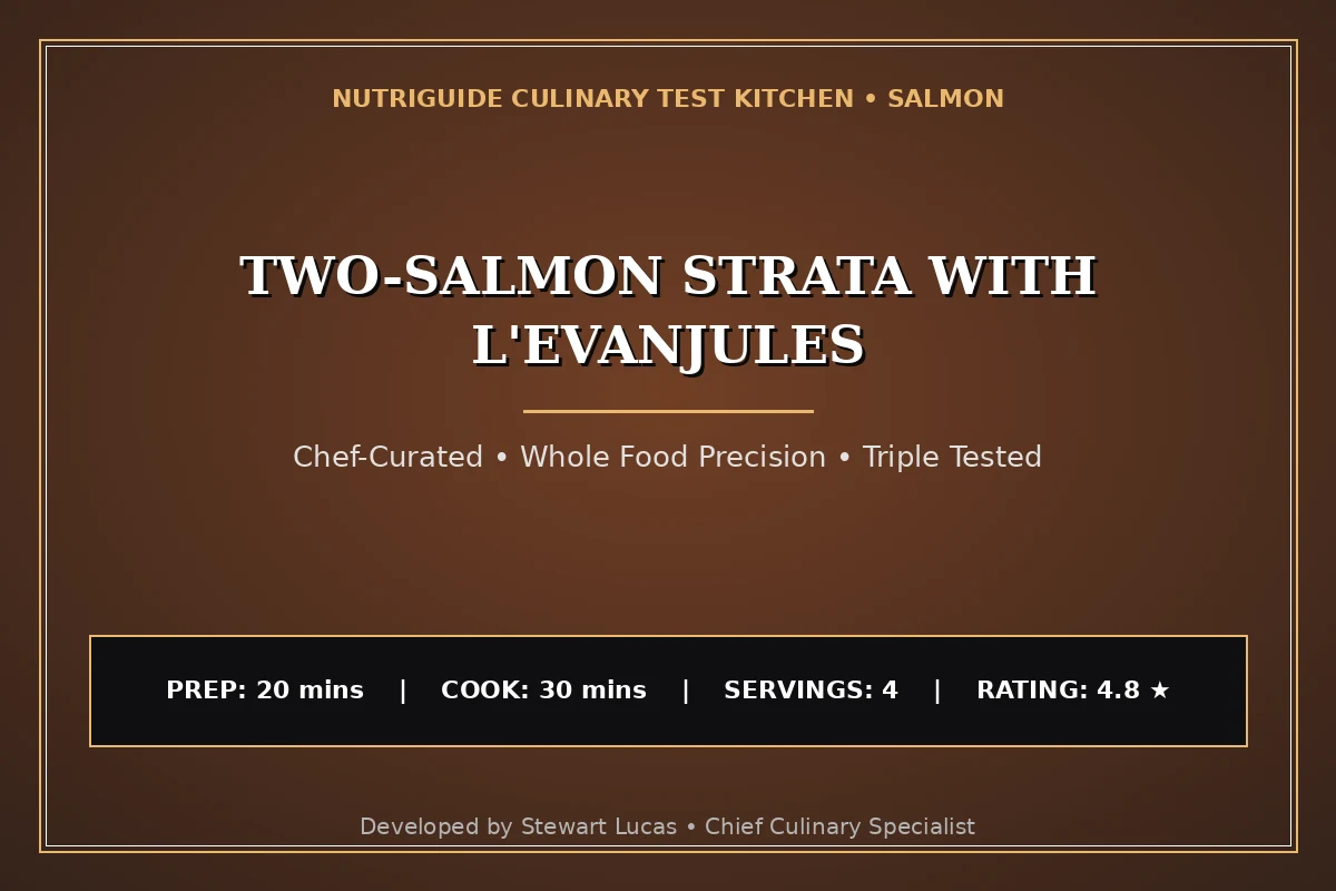 Two-Salmon Strata With L'Evanjules