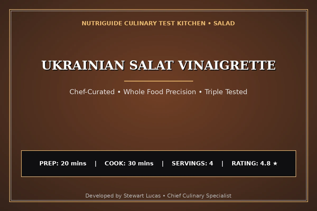 Ukrainian Salat Vinaigrette