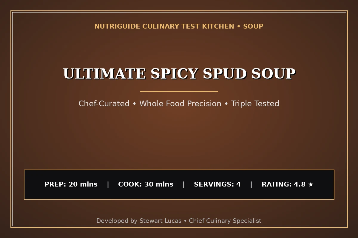 Ultimate Spicy Spud Soup