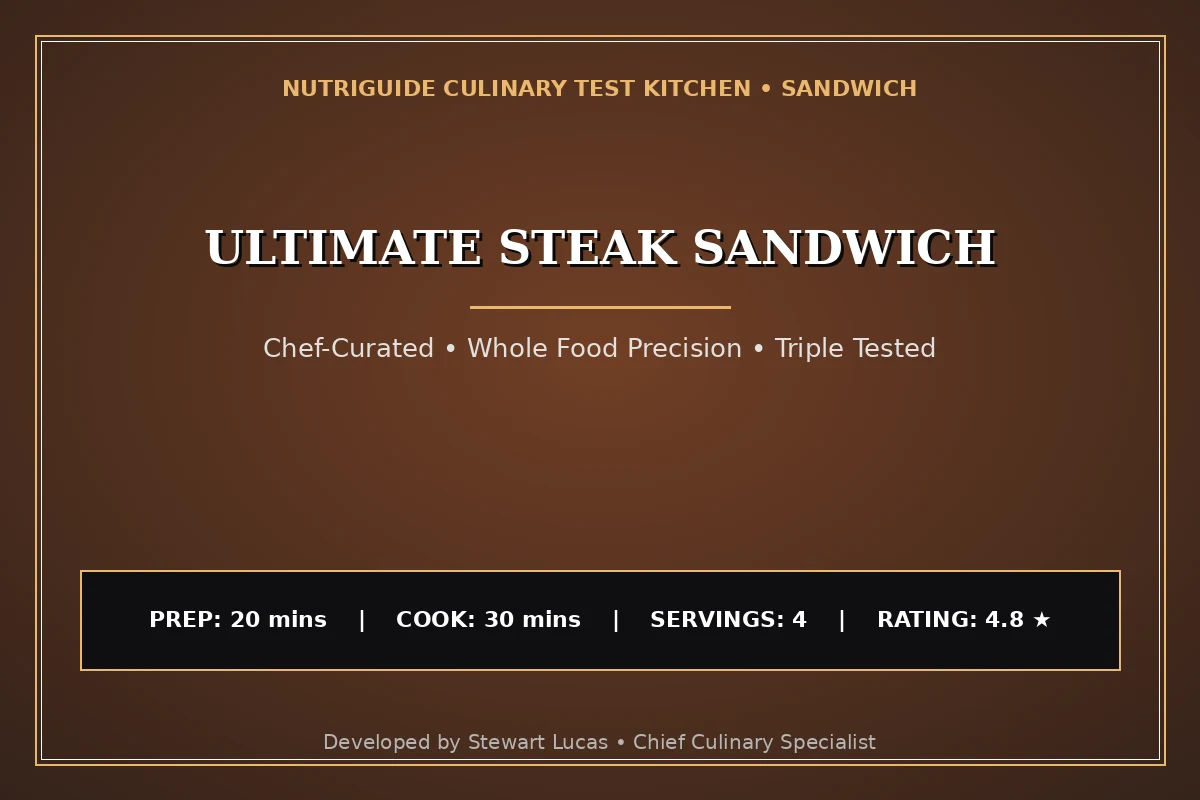 Ultimate Steak Sandwich