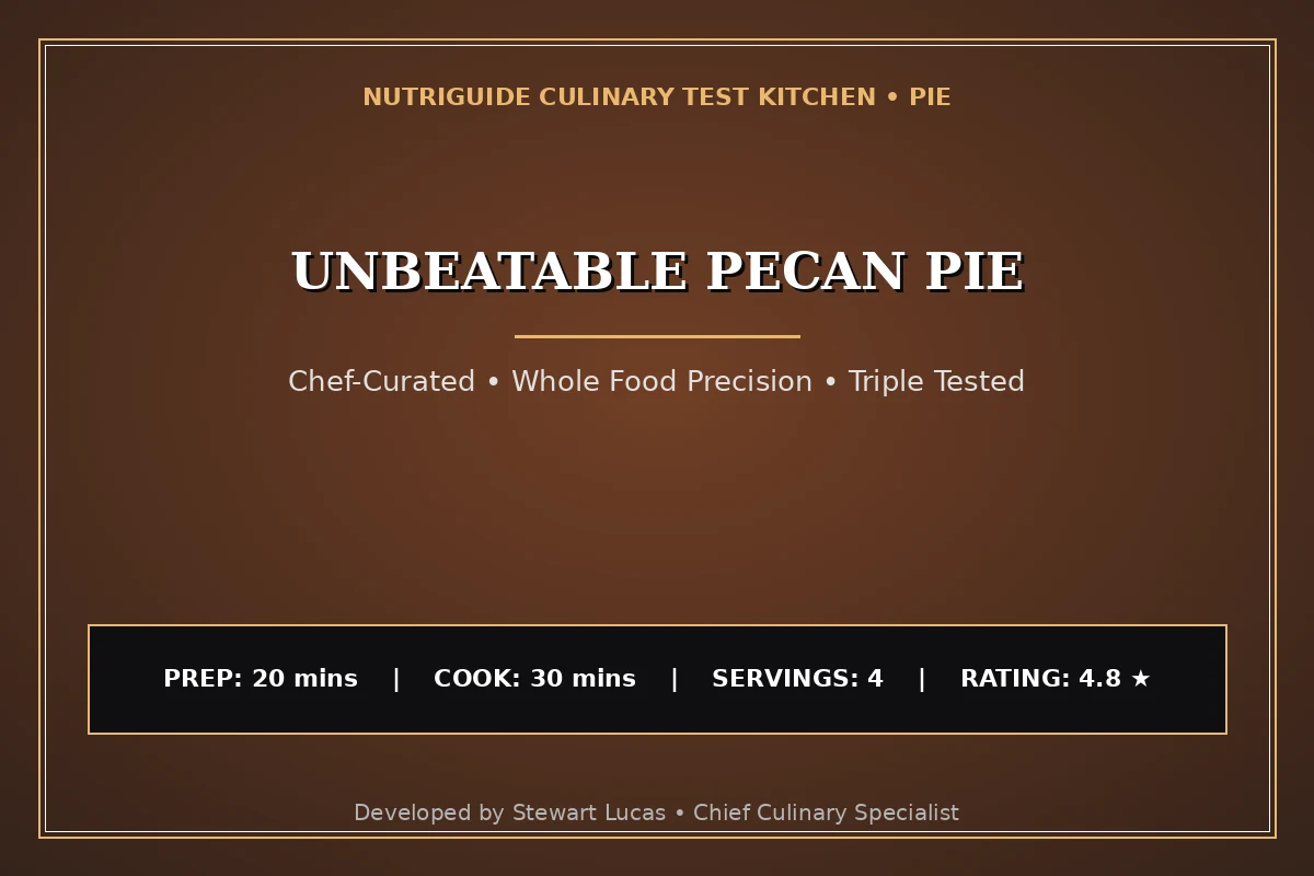 Unbeatable Pecan Pie