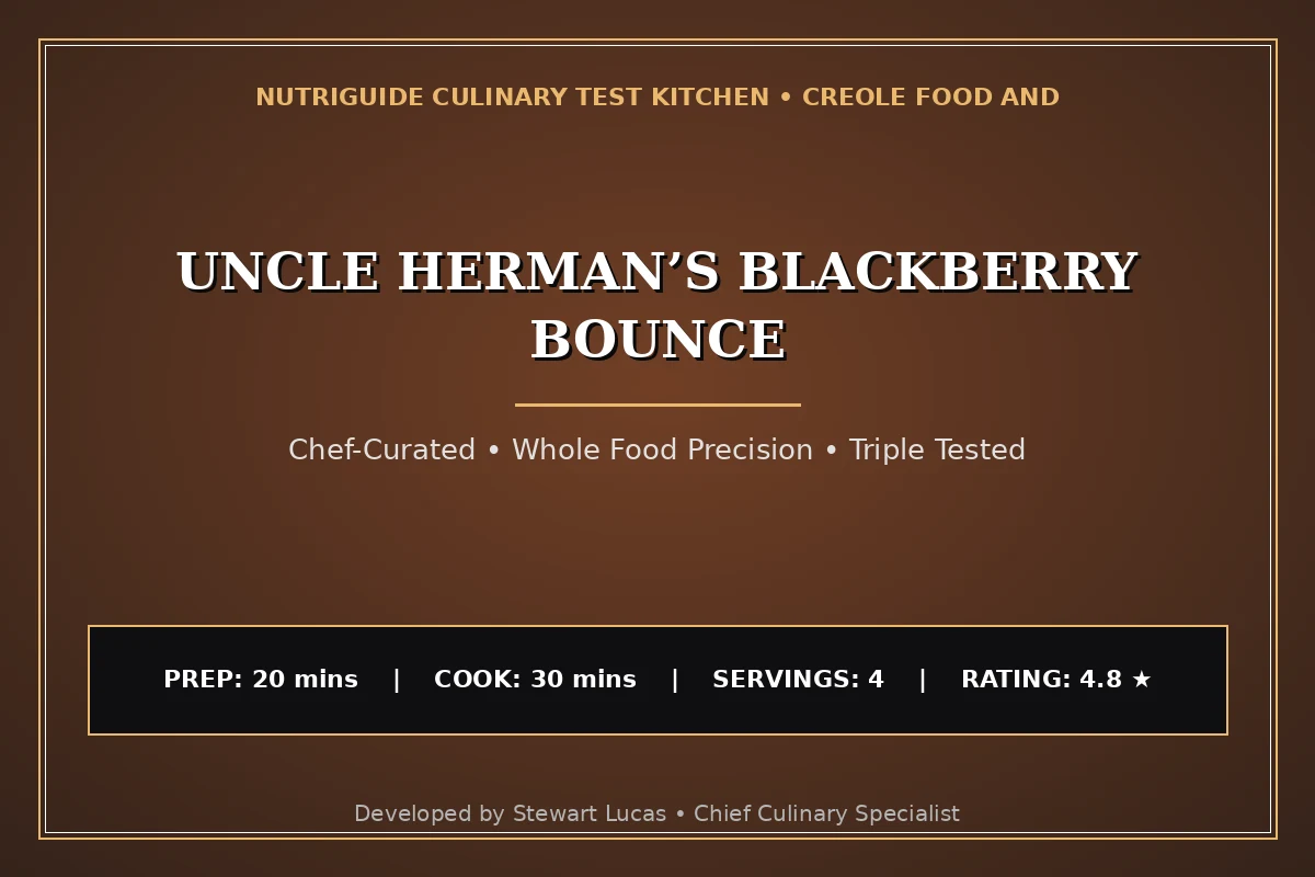 Uncle Herman’S Blackberry Bounce