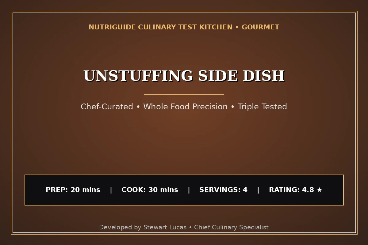 Unstuffing Side Dish