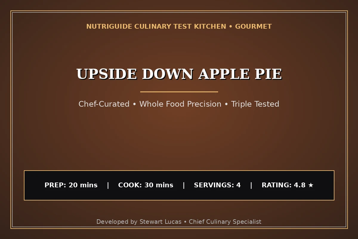 Upside Down Apple Pie