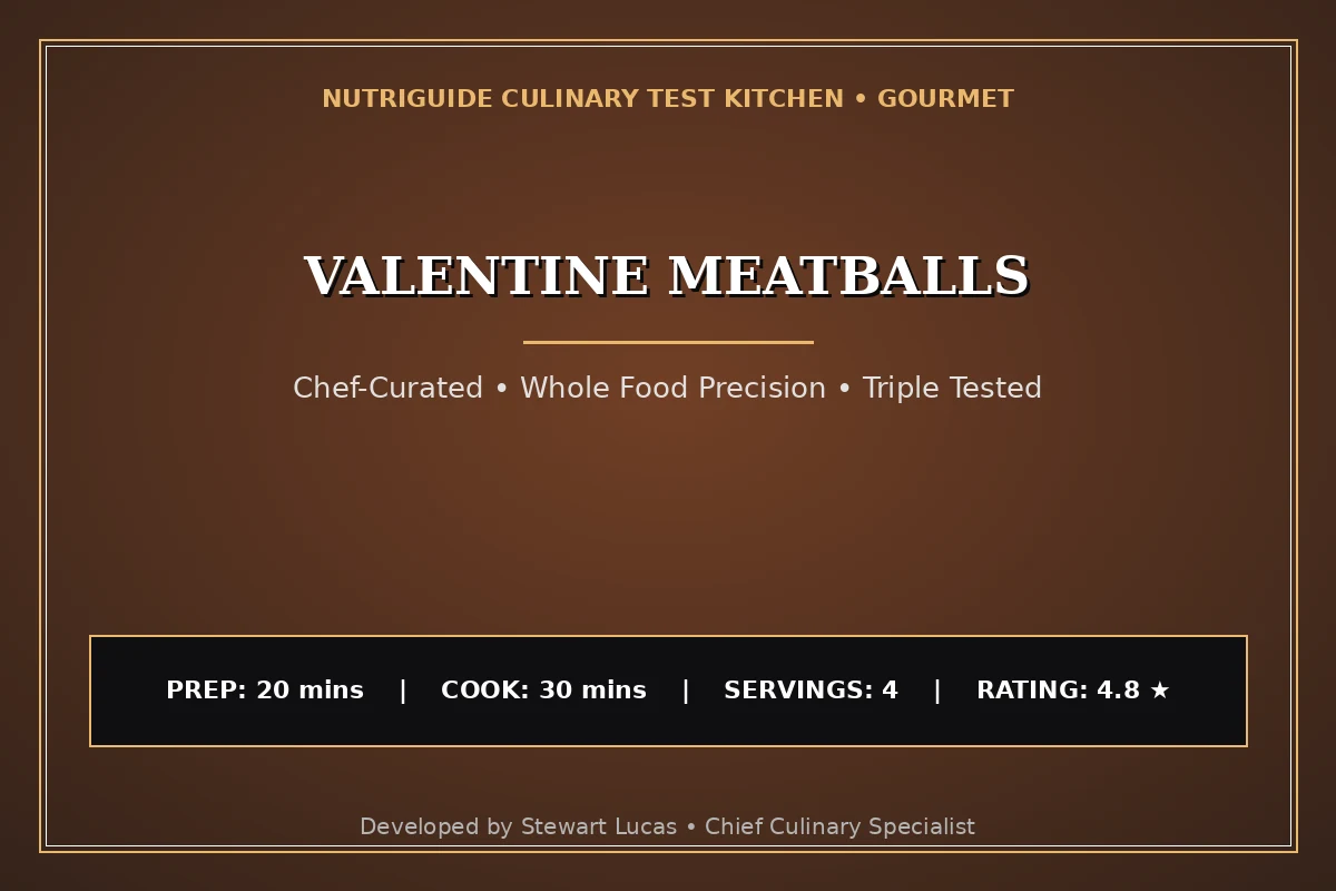 Valentine Meatballs