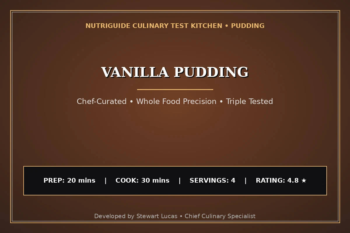 Vanilla Pudding