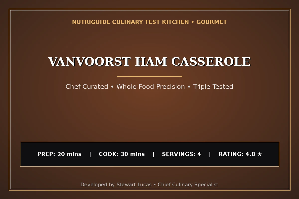 Vanvoorst Ham Casserole