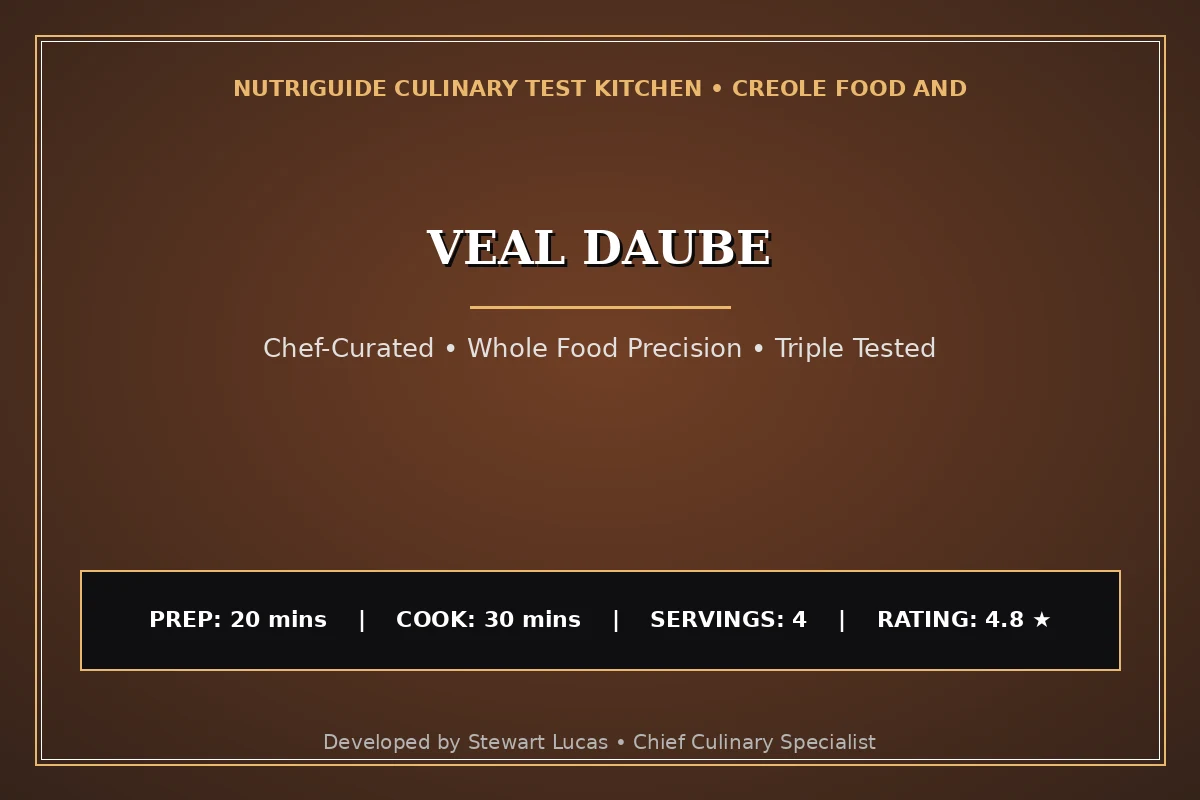 Veal Daube