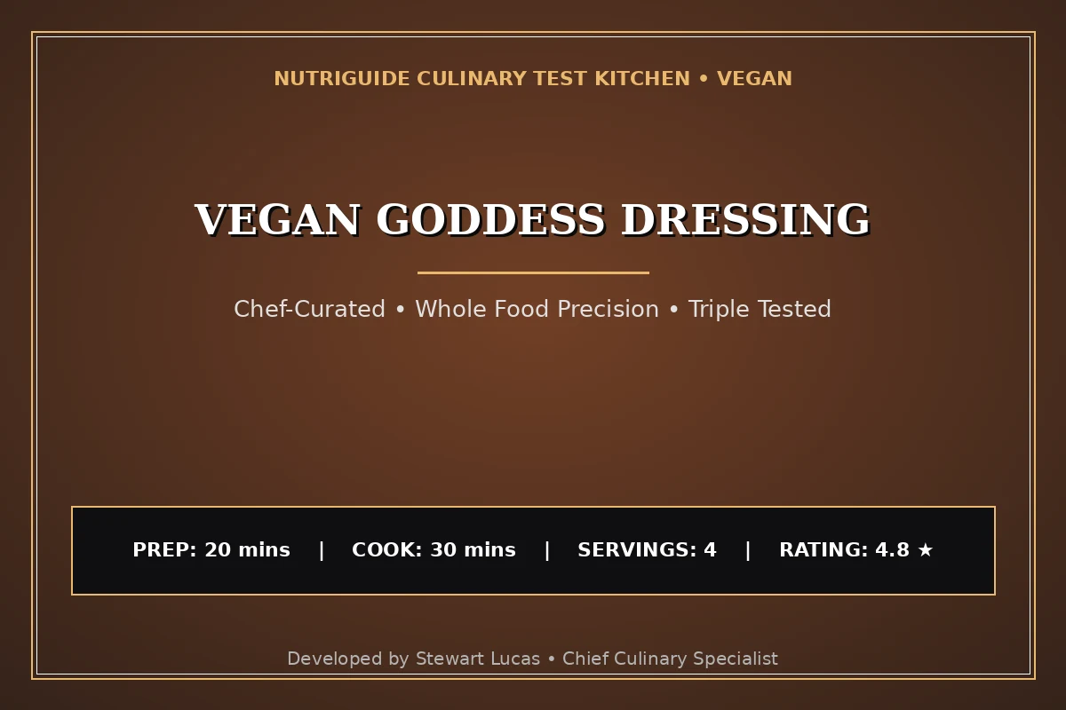 Vegan Goddess Dressing