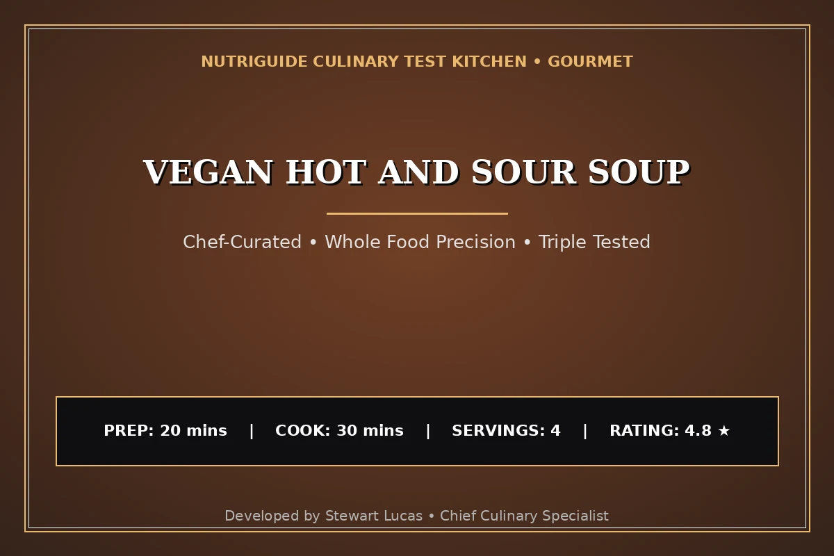 Vegan Hot And Sour Soup