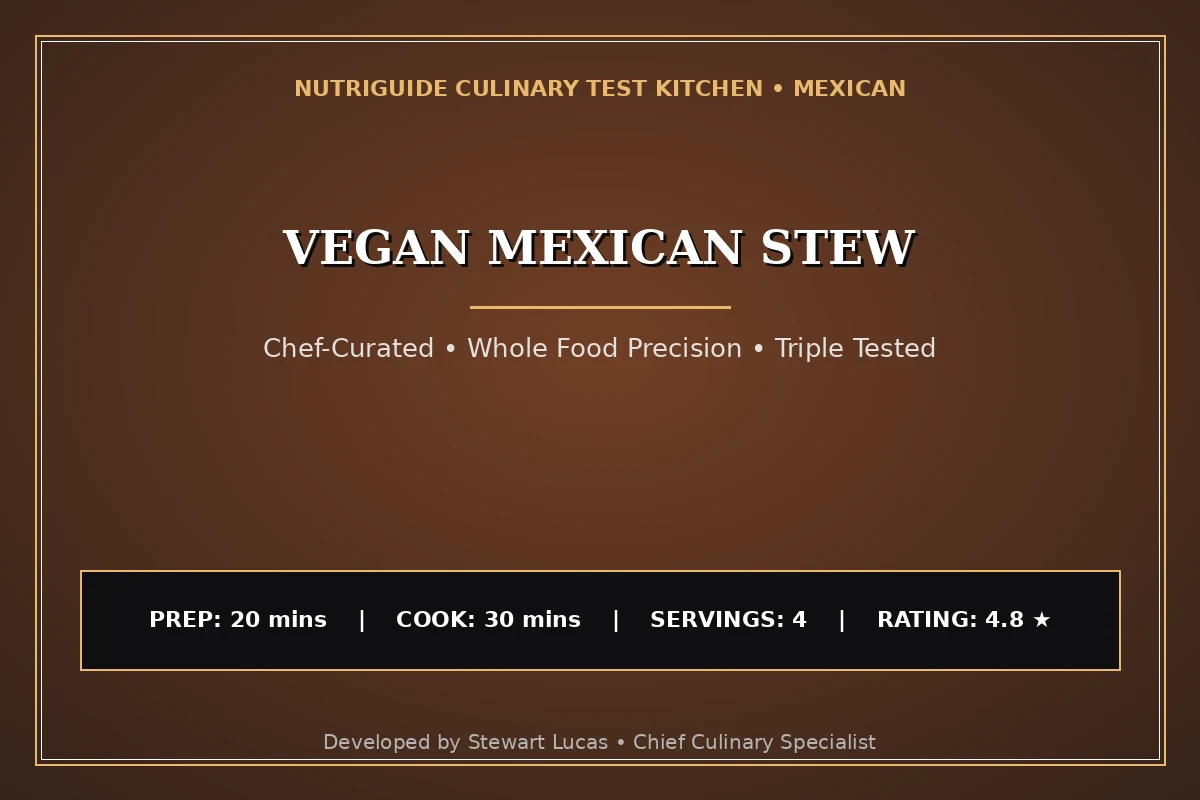 Vegan Mexican Stew