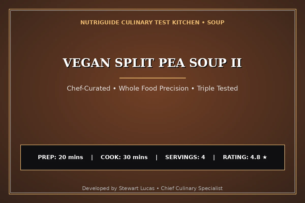 Vegan Split Pea Soup Ii