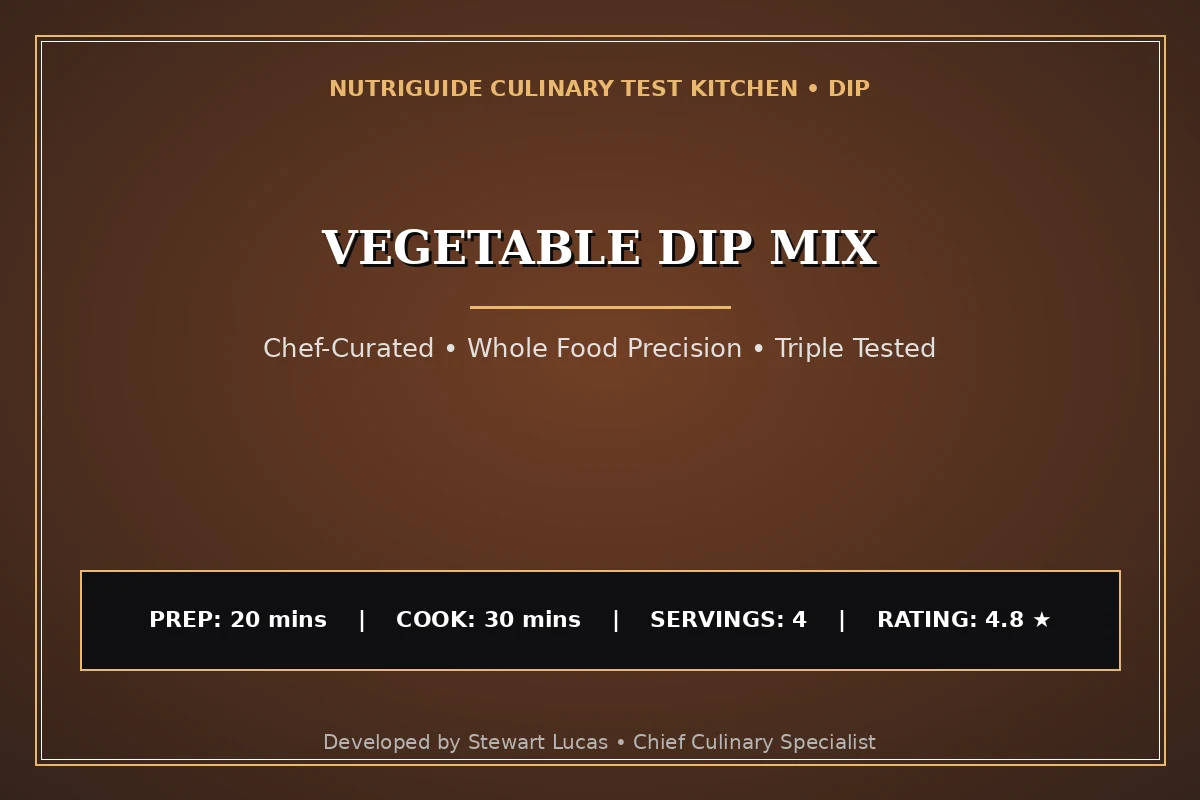 Vegetable Dip Mix