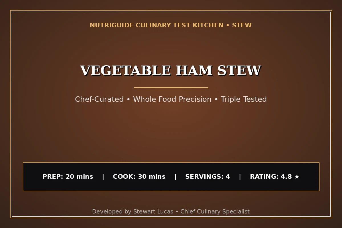 Vegetable Ham Stew