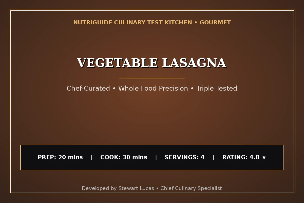 Vegetable Lasagna