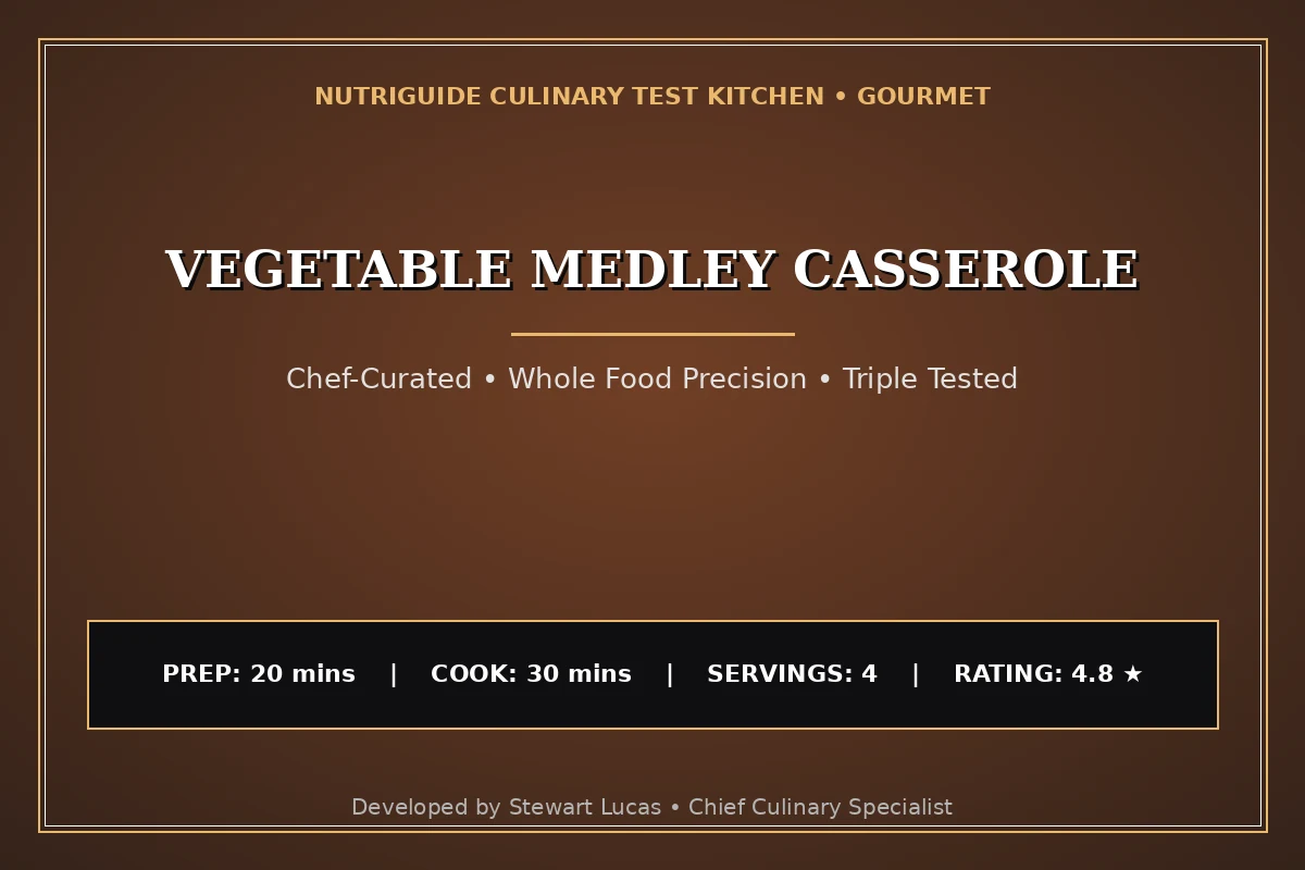 Vegetable Medley Casserole