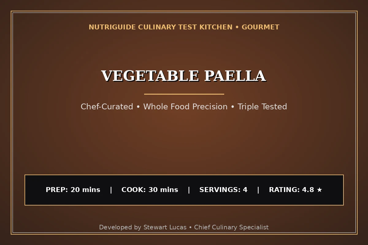 Vegetable Paella