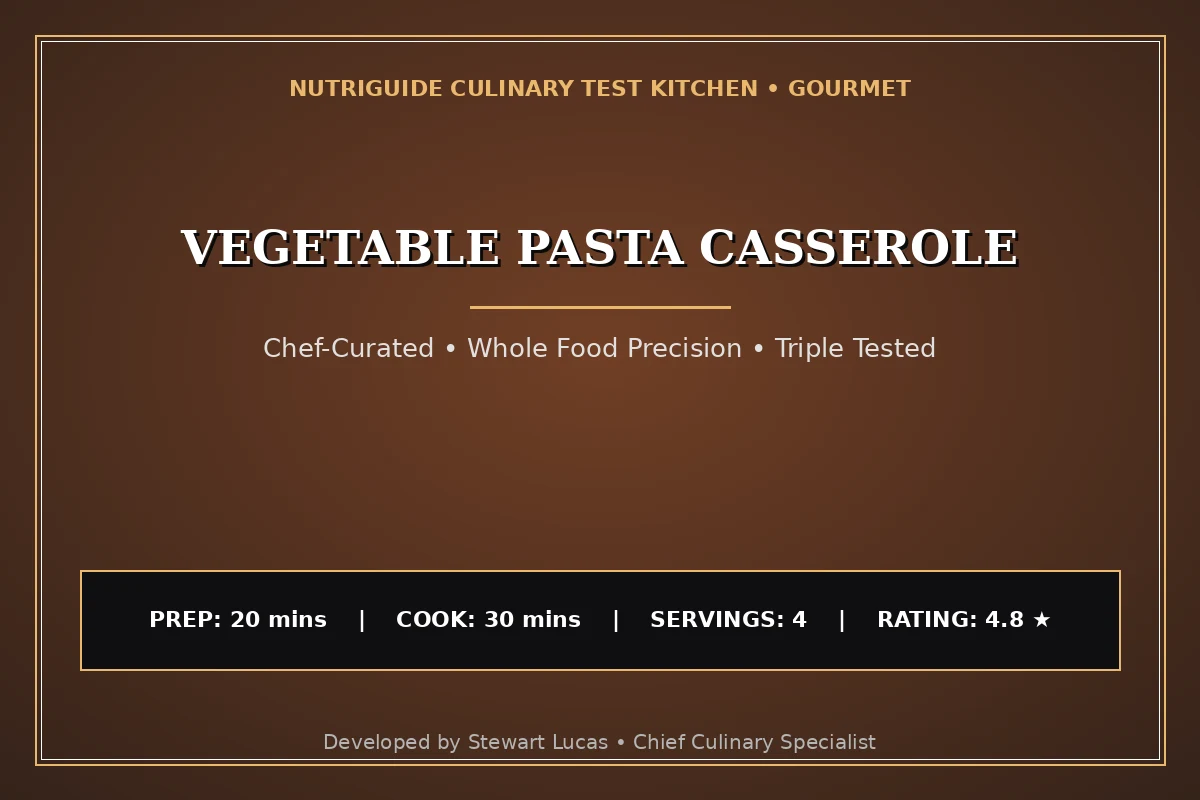 Vegetable Pasta Casserole