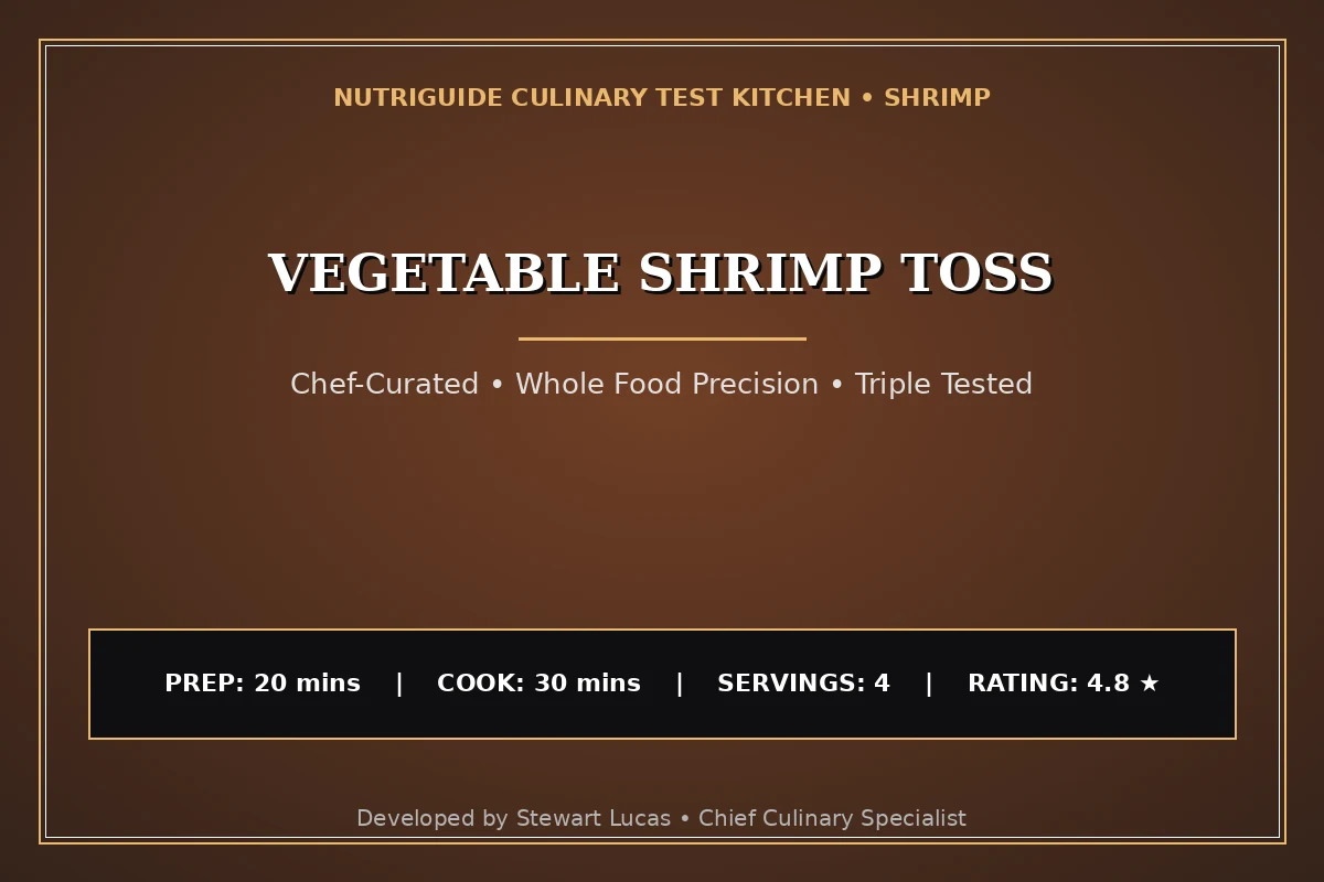 Vegetable Shrimp Toss