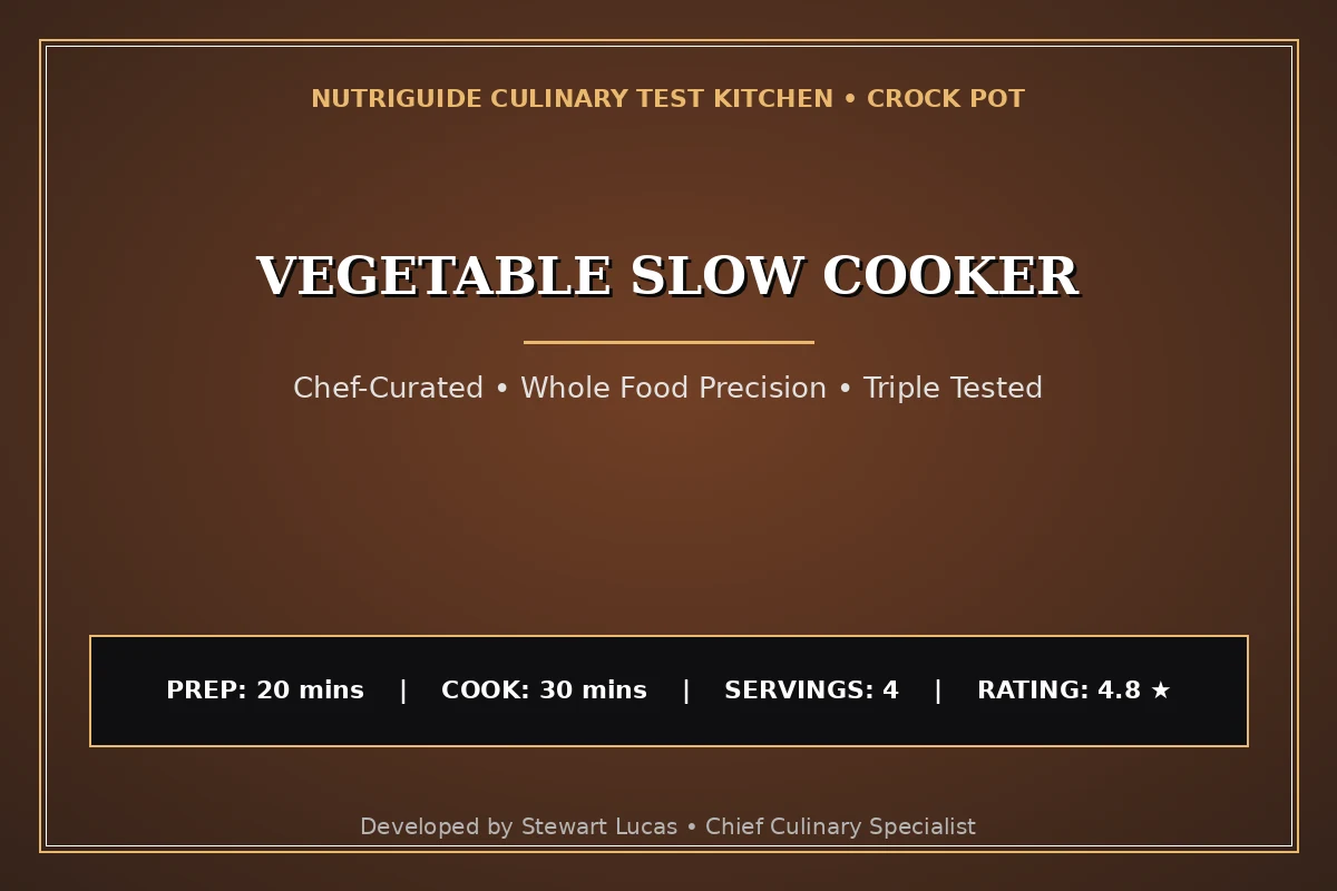 Vegetable Slow Cooker