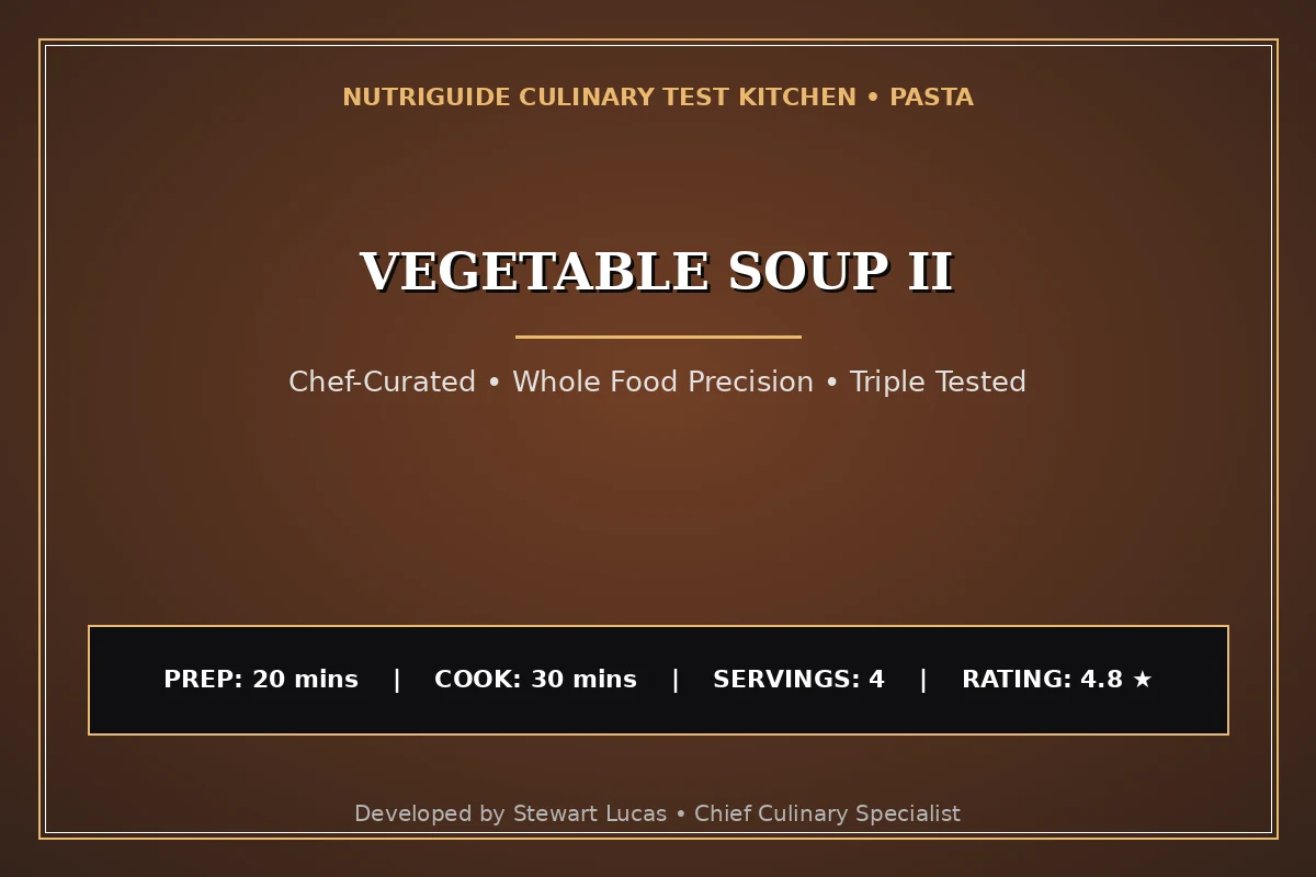 Vegetable Soup Ii