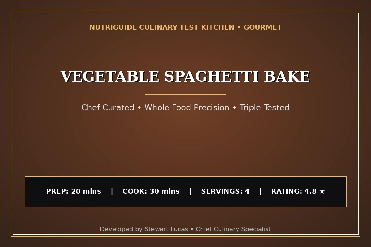Vegetable Spaghetti Bake