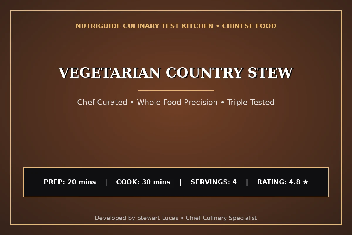 Vegetarian Country Stew